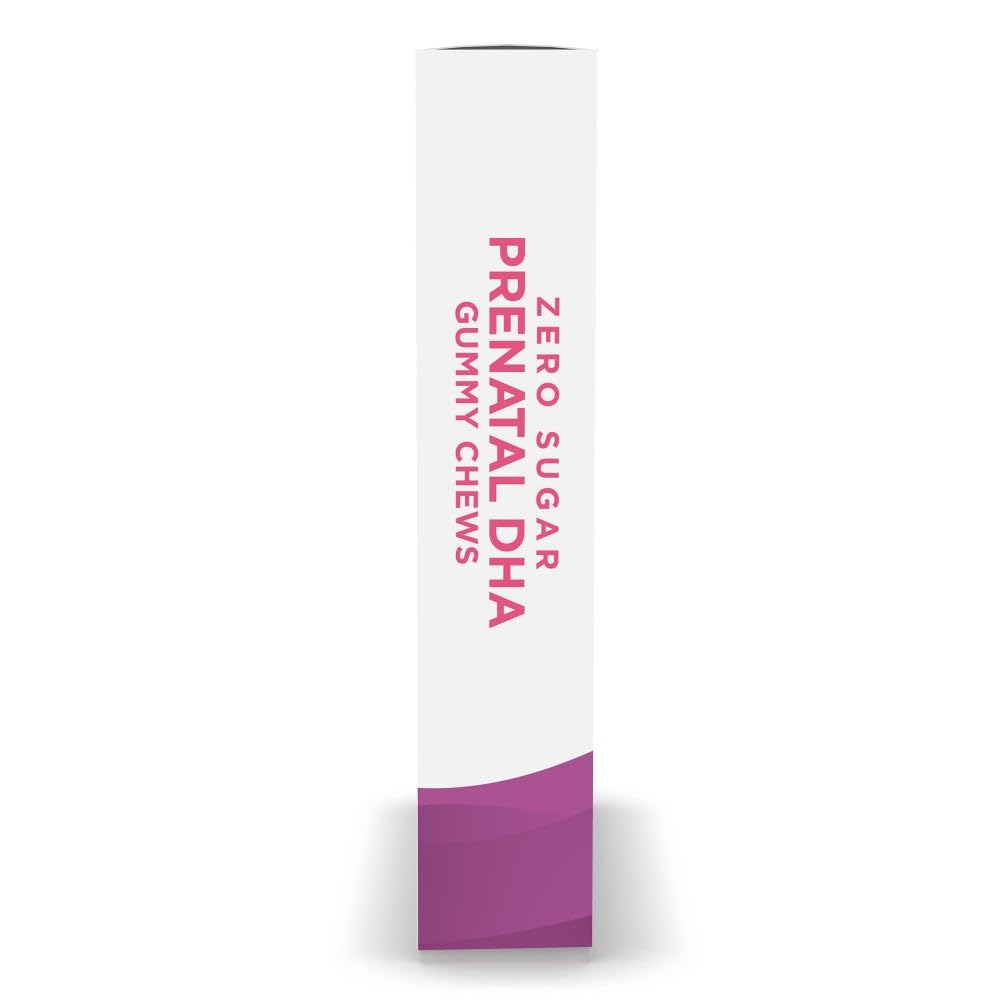 Gummies prénatales Nordic Naturals, présentation en lifestyle sur une table