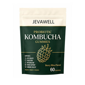 Gummies probiotique Jevawell MACELY saveur baie, boîte de 60 gummies