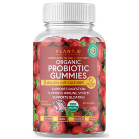 Gummies probiotiques bio PLANT.O NUTRITION 30 unités, vue de face