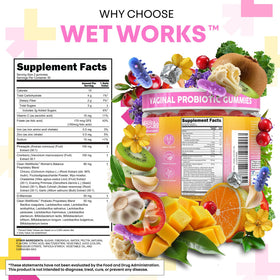 Gummies probiotiques féminins Clean Nutraceuticals avec ingrédients naturels