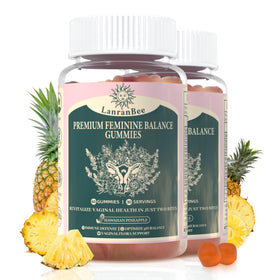 Gummies probiotiques LanranBee pour femmes, sachet avant