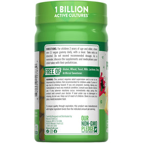Gummies probiotiques Nature's Truth pour enfants, présentation avec des fruits