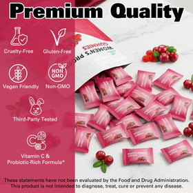 Gummies probiotiques REDOO, ingrédients sur l'emballage