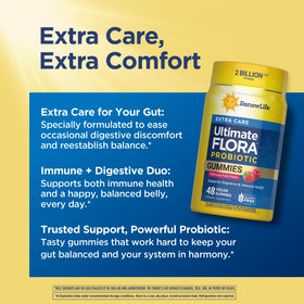 Gummies probiotiques Renew Life sur une table