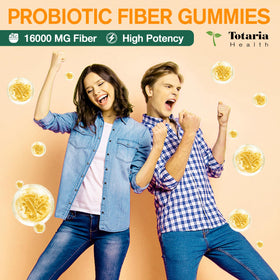Gummies probiotiques Totaria ananas en vue rapprochée