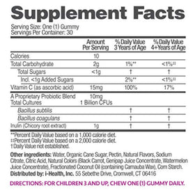 Gummies Probiotiques up4, présentation des gummies dans un bol