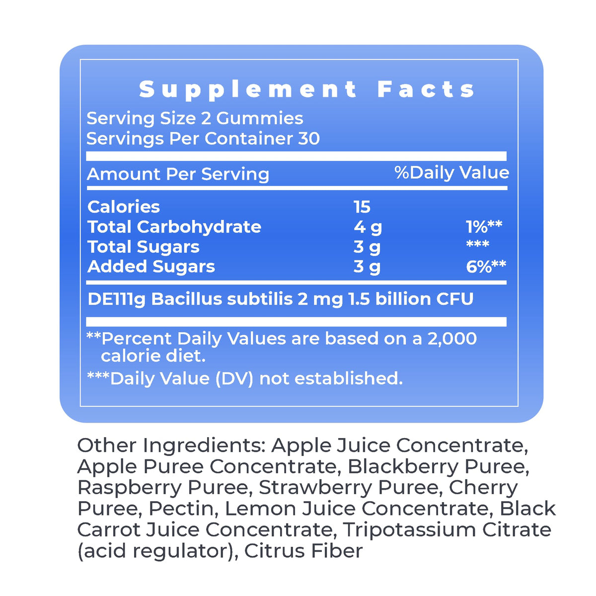 Gummies Probiotiques Végétaliens Premier Research Labs, utilisation quotidienne