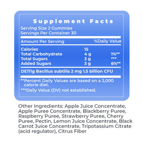 Gummies Probiotiques Végétaliens Premier Research Labs, utilisation quotidienne