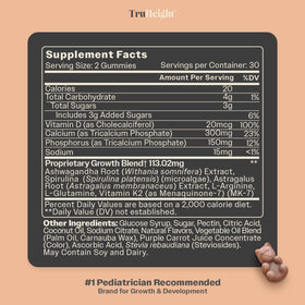 Gummies ProHeight, présentation des ingrédients clés