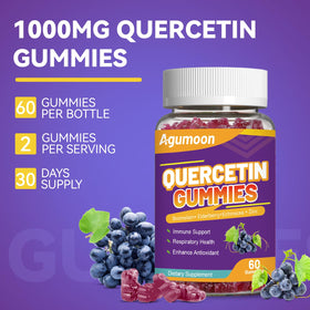Gummies Quercétine Agumoon en vue de face