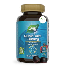 Gummies Quick Calm Nature's Way 60 unités packaging avant