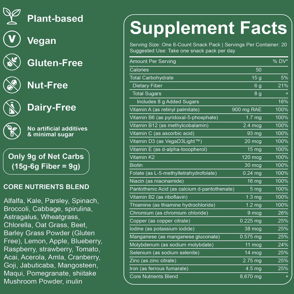 Gummies Quotidiens oviaapo montrant leur texture et couleur