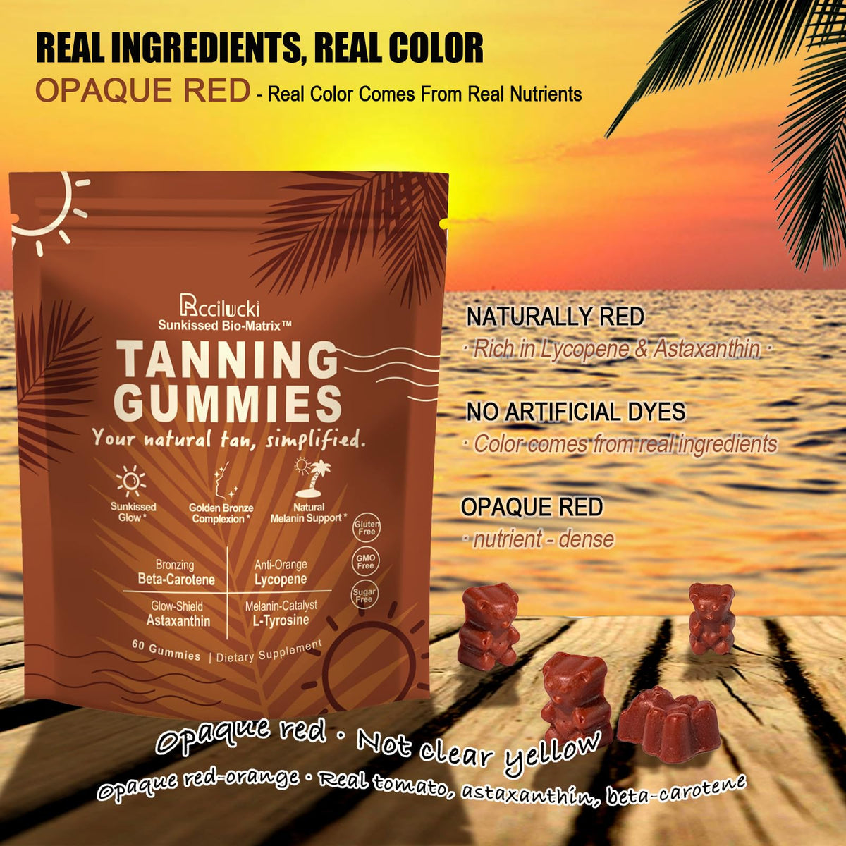 Gummies Rccilucki avec une texture douce