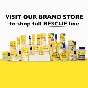 Gummies RESCUE, arrière du packaging avec informations nutritionnelles