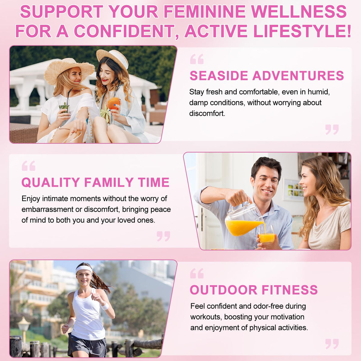 Gummies Ruduwu Équilibre Féminin avec une cuillère
