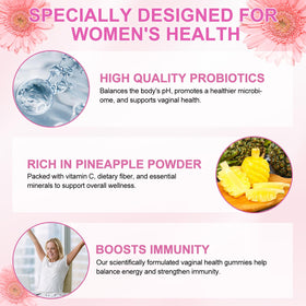 Gummies Ruduwu Équilibre Féminin, présentation des ingrédients