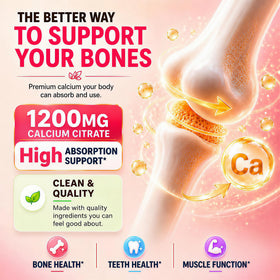 Gummies RUNUAN au citrate de calcium 1200mg avec des fruits