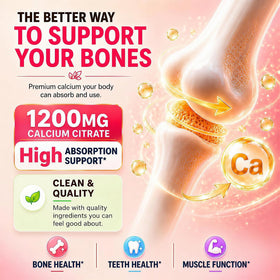 Gummies RUNUAN Calcium Citrate avec une cuillère