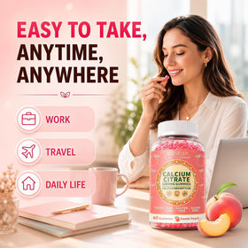 Gummies RUNUAN Calcium Citrate dans une main
