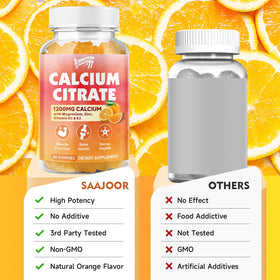 Gummies Saajoor avec goût d'orange