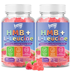 Gummies Saajoor HMB et L-Leucine 3000mg en boîte de 120 pièces