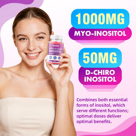Gummies Saajoor Myo-Inositol dans un bol