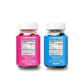 Gummies saveur baies Curvy Body Bears en gros plan