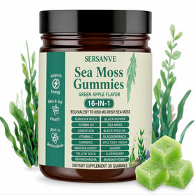 Gummies SERSANVE Mousse de Mer 16-en-1 vue de face