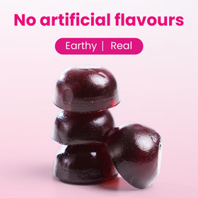 Gummies SHE-Lajit Better Alt, vue de côté avec texture