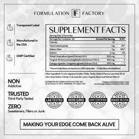 Gummies Shilajit, 180 unités, présentation de l'emballage