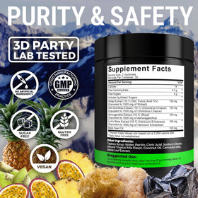 Gummies Shilajit Bio avec Algues Marines, en portion quotidienne