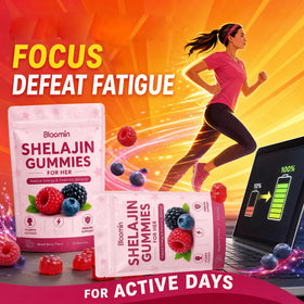 Gummies Shilajit Bodylove Mask en gros plan