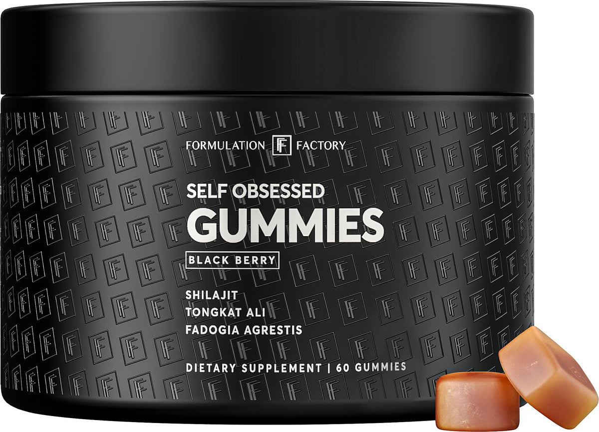 Gummies Shilajit Formulation Factory 60 gummies pot avant