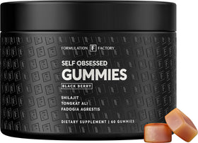 Gummies Shilajit Formulation Factory 60 gummies pot avant