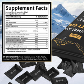 Gummies Shilajit Grevol, idéales pour un mode de vie actif
