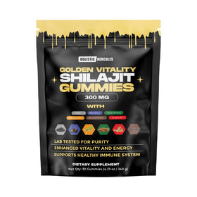 Gummies Shilajit Holistic Hercules emballage avant vue