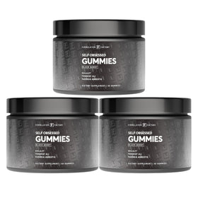 Gummies Shilajit pour hommes, 180 unités, vue de face