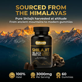 Gummies Shilajit Sakoon nutrition 200g prise de produit
