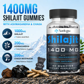 Gummies Shilajit Santegra, texture douce et agréable