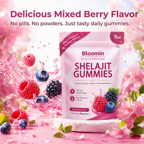 Gummies Shilajit XKHZRX avec fruits et ingrédients naturels