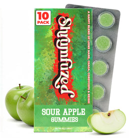 Gummies Shrumfuzed champignons saveur pomme acide vue de face