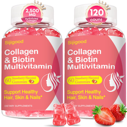 Gummies Sijigood Collagène 2500mg paquet avant