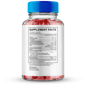 Gummies SizeMD+ pour Hommes, détails des ingrédients sur l'emballage