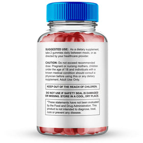Gummies SizeMD+ pour Hommes, présentation des gummies sur une table