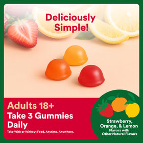 Gummies SmartyPants dans un environnement de bureau
