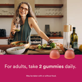 Gummies SmartyPants en portion de 2 unités