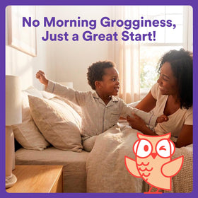 Gummies SmartyPants pour Enfants Sommeil avec un enfant souriant