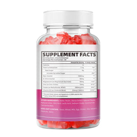 gummies softbear à l'inositol dans une main