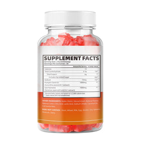 gummies softbear framboise vue avec des fruits