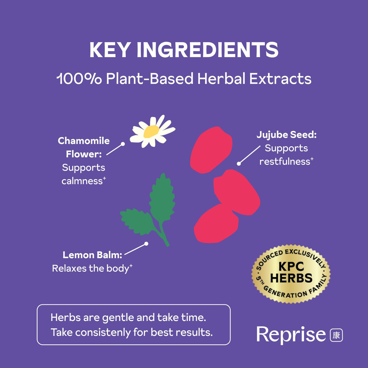 Gummies Sommeil Naturel Reprise avec un fond de plantes